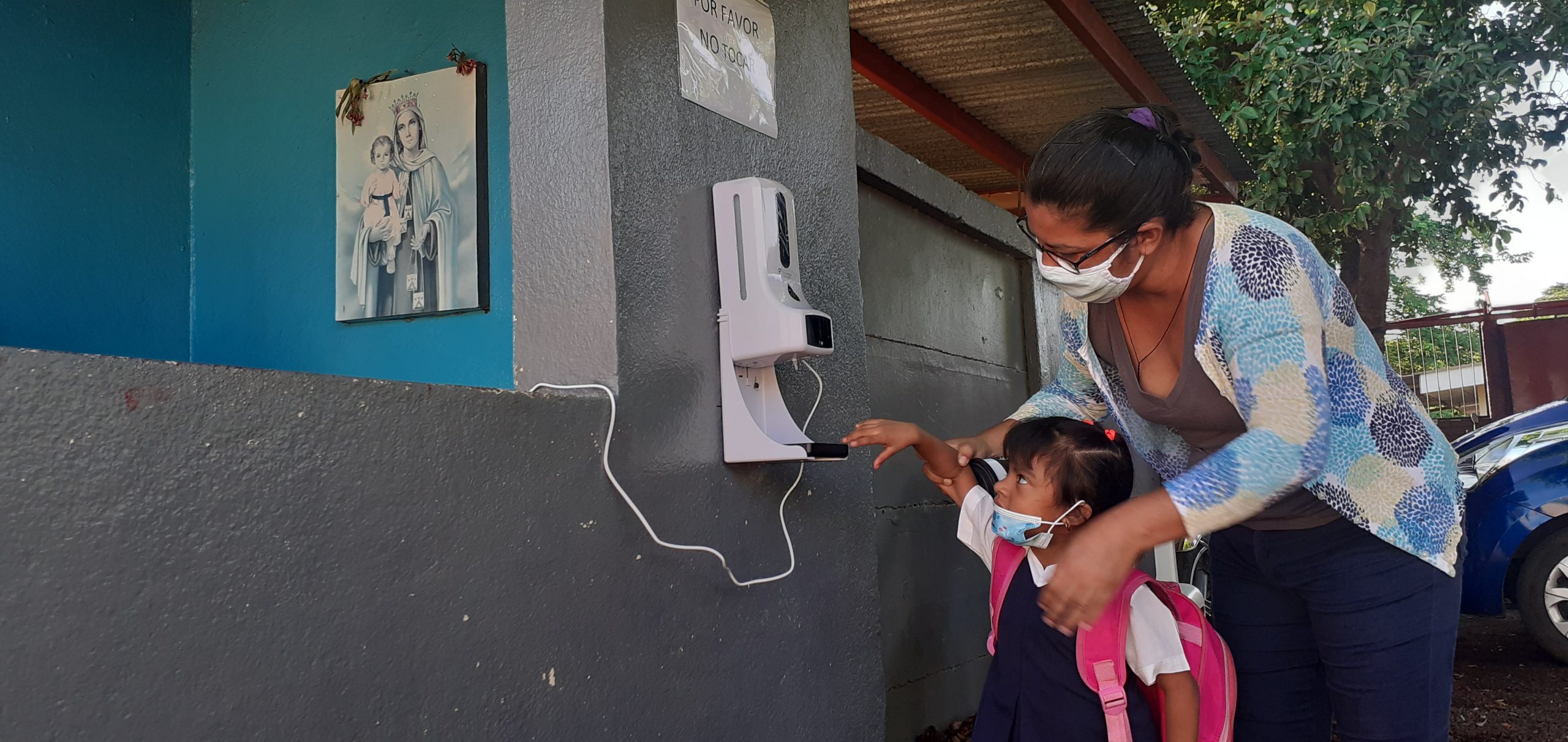 Alimentando y cuidando niños y jóvenes de Chiquilistagua