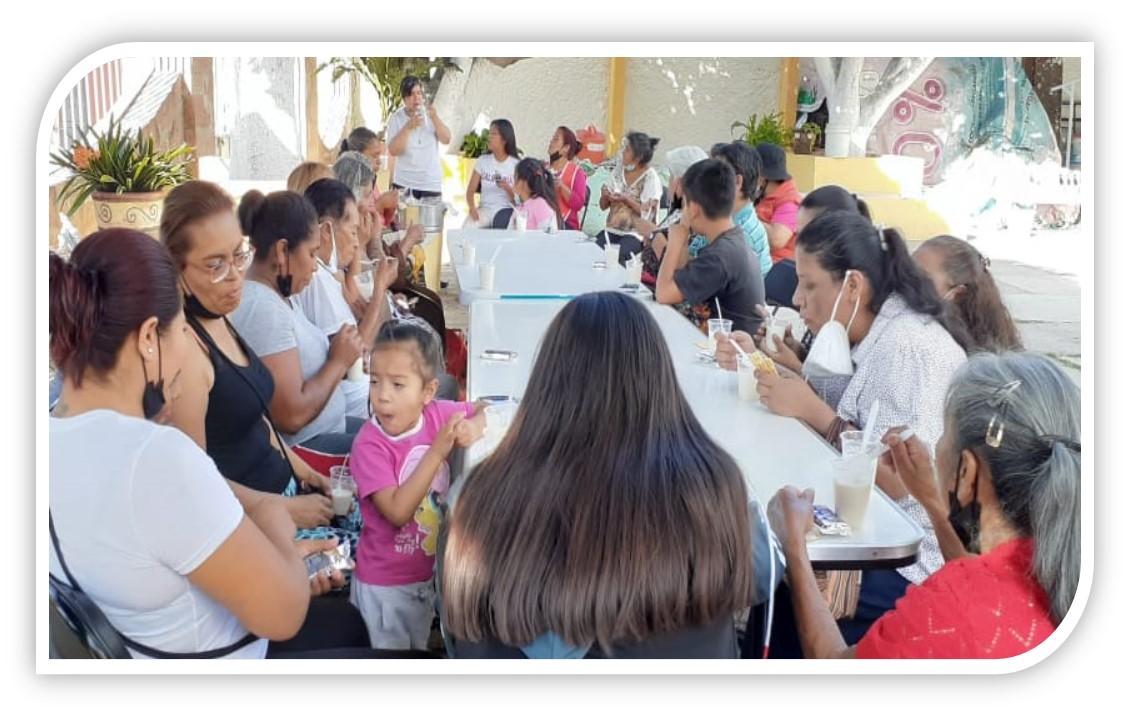 Denles ustedes de comer