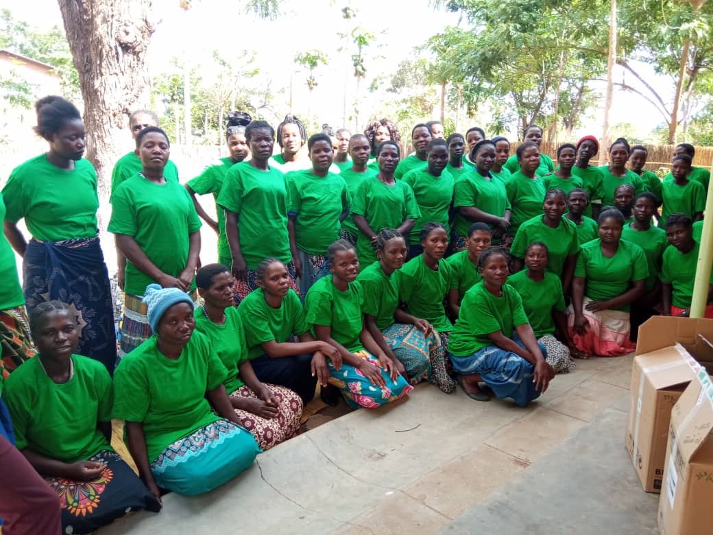 Fertiliser for eco women group at Kapiri