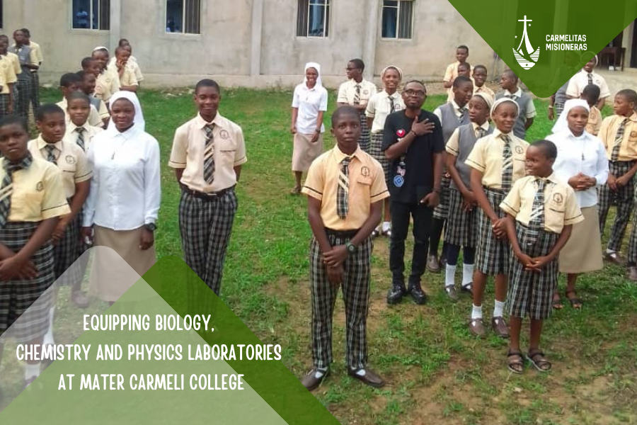 Equipping biology, chemistry and physics laboratories at Mater Carmeli College